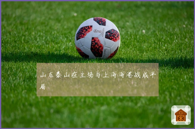 山东泰山在主场与上海海港战成平局